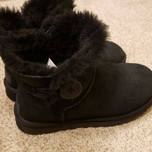 Ugg black booties